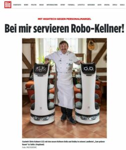 BellaBot - Service-Roboter für die Gastronomie - Kellnerroboter